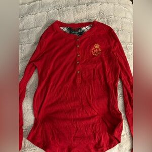 Ralph Lauren pajama top
